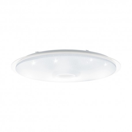 Plafón de Techo LED Eglo Lanciano Blanco Luz Regulable 80W