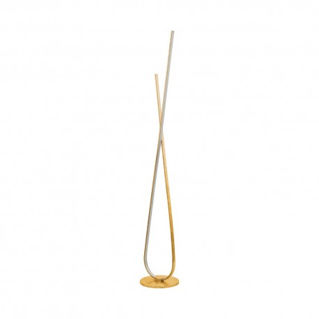Lampadaire LED EGLO Miraflores Dorado Luz Cálida 25W