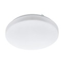 Plafonnier LED EGLO Frania Blanc Lumière Chaude 12W 28cm
