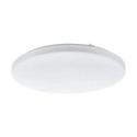 Plafón de Techo LED Eglo Frania Blanco Luz Cálida 33W 43cm