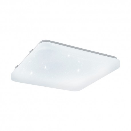 Plafonnier LED EGLO Frania-S Blanc Lumière Chaude 12W