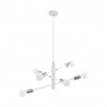 Suspension Eglo Gradoli Blanc 6 Ampoules E27 55cm