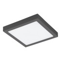 Lámpara de Exterior para Pared o Techo Eglo Connect LED Argolis-C Antracita Luz Regulable 22W