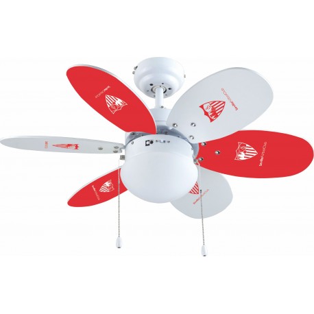 Ventilador de Techo Infantil Bastilipo Sevilla FC 75cm