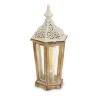 Lámpara de Sobremesa Vintage Eglo Kinghorn blanco 1 Bombilla E27