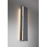 Aplique de Pared Trio Concha LED 2X9W Antracita