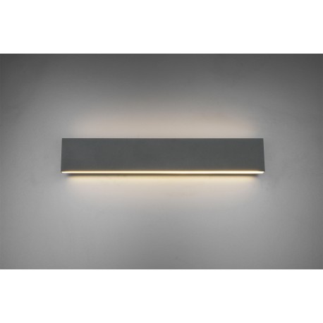 Aplique de Pared Trio Concha LED 2X9W Antracita