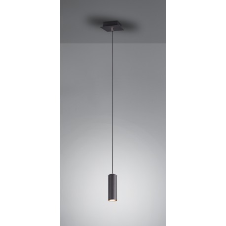 Lámpara Colgante Trio Marley Negro LED GU-0 S/B