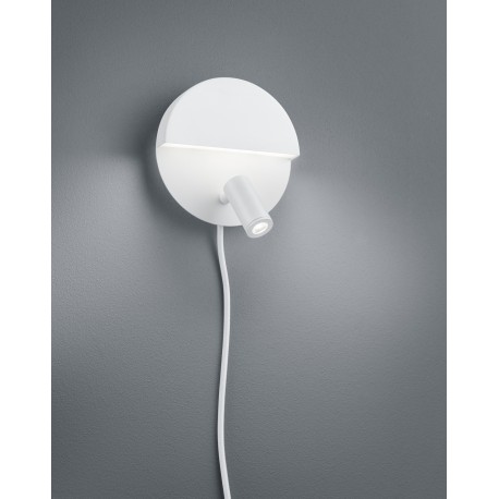 Aplique de Pared Trio Mario Blanco LED