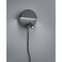 Aplique de Pared Trio Mario Negro LED