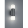 Aplique de Pared Exterior Led Trio Hoosic Antracita 2xE27