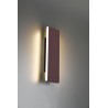 Aplique de Pared Trio Concha LED 2X6W Marrón