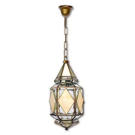 Farol Granadino Cristal Rombo Opal 50cm