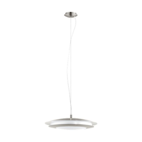 Lámpara Colgante Eglo Moneva-Connect Niquel 48,5cm