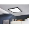 Plafond Eglo Salobrena-Connect Square Noir 45cm