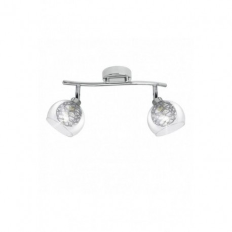 REGLETA 2L FLOKI CROMO 2 X 40W G-9