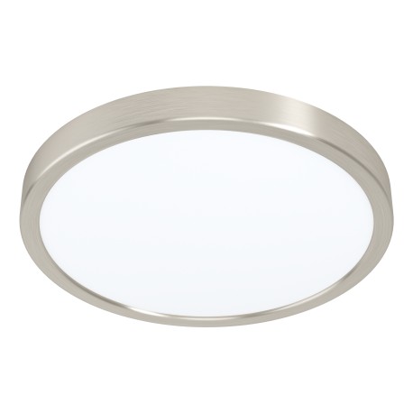 Downlight Superficie LED Eglo Fueva 5 Redondo Niquel-mate Luz Neutra 20W