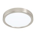 Downlight Superficie LED Eglo Fueva 5 Redondo Niquel-mate Luz Neutra 16.5W