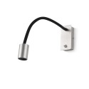 Aplique de Pared Led Faro Leser Níquel 5W Luz Cálida