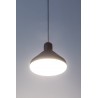 Lámpara Colgante LED Mantra Sirio negro 1 Luz 8W 3000k