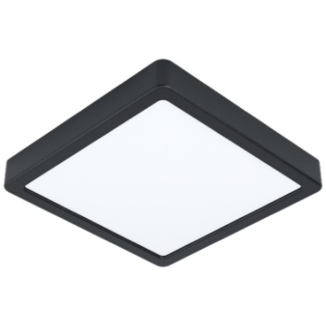 Downlight Superficie LED Eglo Fueva 5 Negro Luz Neutra 16.5W