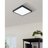 Downlight Superficie LED Eglo Fueva 5 Negro Luz Neutra 16.5W