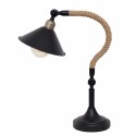 Lámpara de Sobremesa Fabrilamp Soga 1xE27 Cuerda y Campana