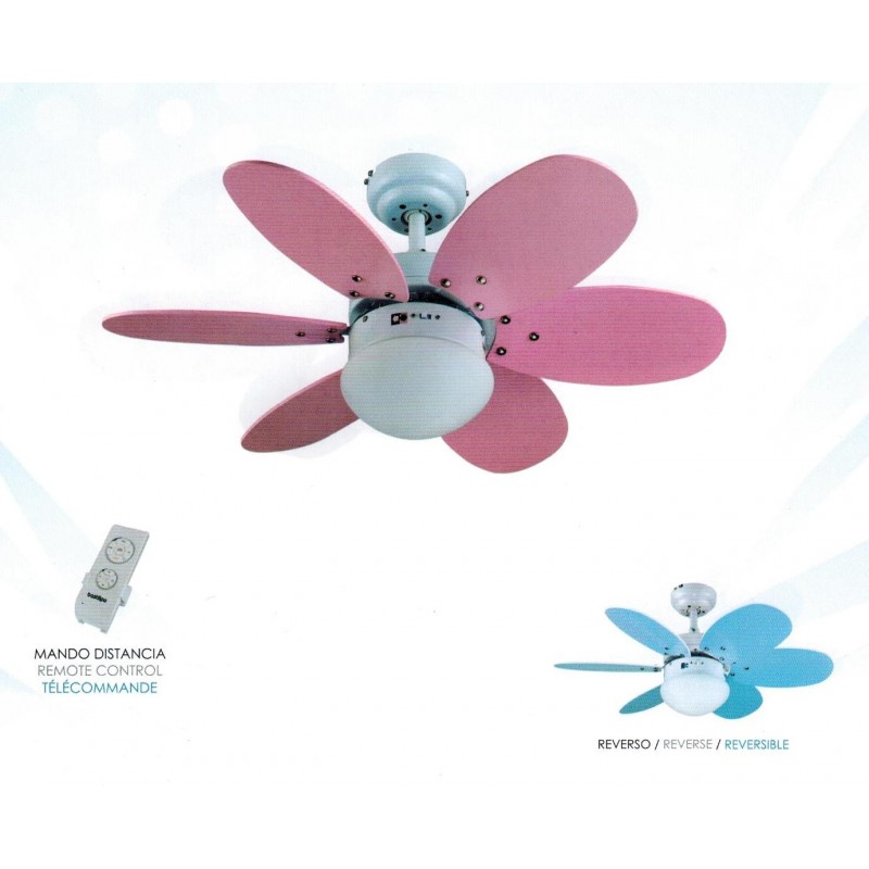 Ventilador Techo Infantil Con Luzy Mando a Distancia Dc Empotrado Niños  Lampara Ventilador Silencioso Regulable Temporizador Chica Ventilador  Lámpara Para Habitaciones Infantiles Dormitorio,Azul : : Otros  Productos