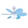 Ventilador de Techo Infantil Bastilipo Aguadulce ROSA/AZUL CON MANDO