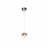 Lámpara Colgante LED Sphere Schuller Plata 1 Luz 12cm