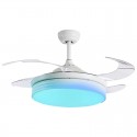 Ventilador de Techo Sulion Bombay Party Motor DC Blanco