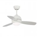 Ventilador de Techo Sulion Tico Motor DC Blanco Palas Reversibles