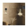 APLIQUE PARED INES NEGRO BRONCE VIEJO 1 X E-27