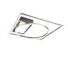 Plafón de Techo/Pared Led Trio Downey Níquel 33W CCT 4600lm