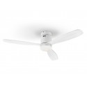 Ventilador de Techo Schuller Siroco Motor DC Blanco/Blanco