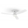 Ventilador de Techo Schuller Siroco Motor DC Blanco/Blanco