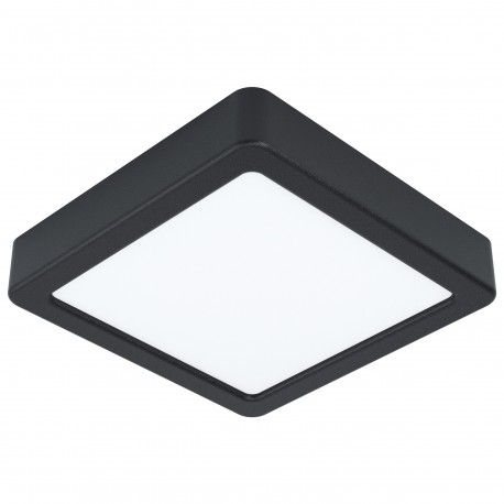 Downlight Superficie LED Eglo Fueva 5 Negro Luz Neutra 10.5W