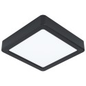 Downlight Superficie LED Eglo Fueva 5 Negro Luz Neutra 10.5W