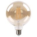 Bombilla LED Vintage Globo con Filamento 8W E27 125mm