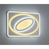Plafón de Techo Led Trio Suzuka Blanco 80W con Luz Regulable