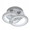 PLAFON SYDNEY LED 40W 3000-4000-6500K CROMO