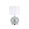 Lámpara de Sobremesa Fabrilamp Cristal Secoya E27+LED 5W Espejo/Cromo