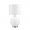 Lámpara de Sobremesa Fabrilamp Cristal Teka E27+LED 5W Blanco/Cromo
