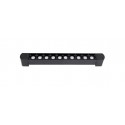 Projecteur linéaire Rail monophasé Rotatif LED Zahora Noir 20W