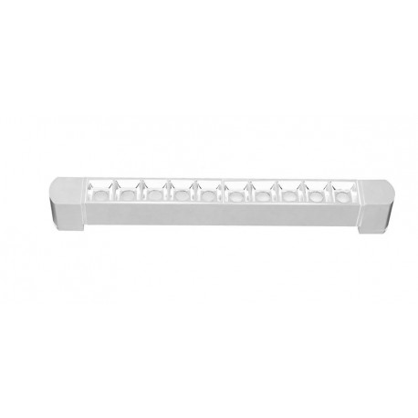 Foco Lineal Riel Monofásico Giratorio LED Zahora Blanco 20W