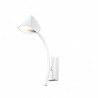 Aplique de Pared LED Mantra Capuccina 7W Blanco