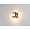 Aplique de Pared LED Mantra Desigual 1xE27 20cm Negro