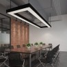 Pendentif Linéaire Plafond LED Noir Rate 24W 60cm