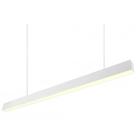 Plafón Lineal Colgante LED Tarifa Blanco 24W 60cm