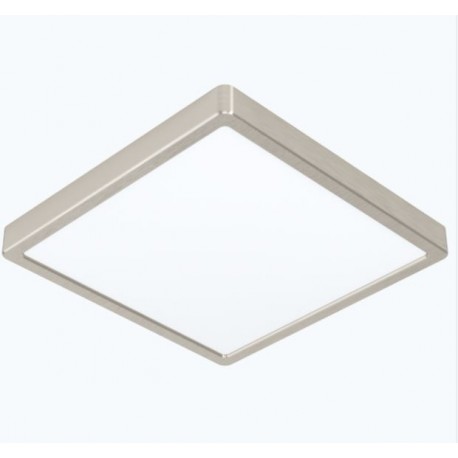 Downlight Superficie LED Eglo Fueva 5 Níquel Luz Neutra 21W